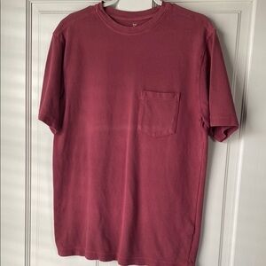 Outdoor Life Men's Cotton Pocket T-Shirt Textured - medium